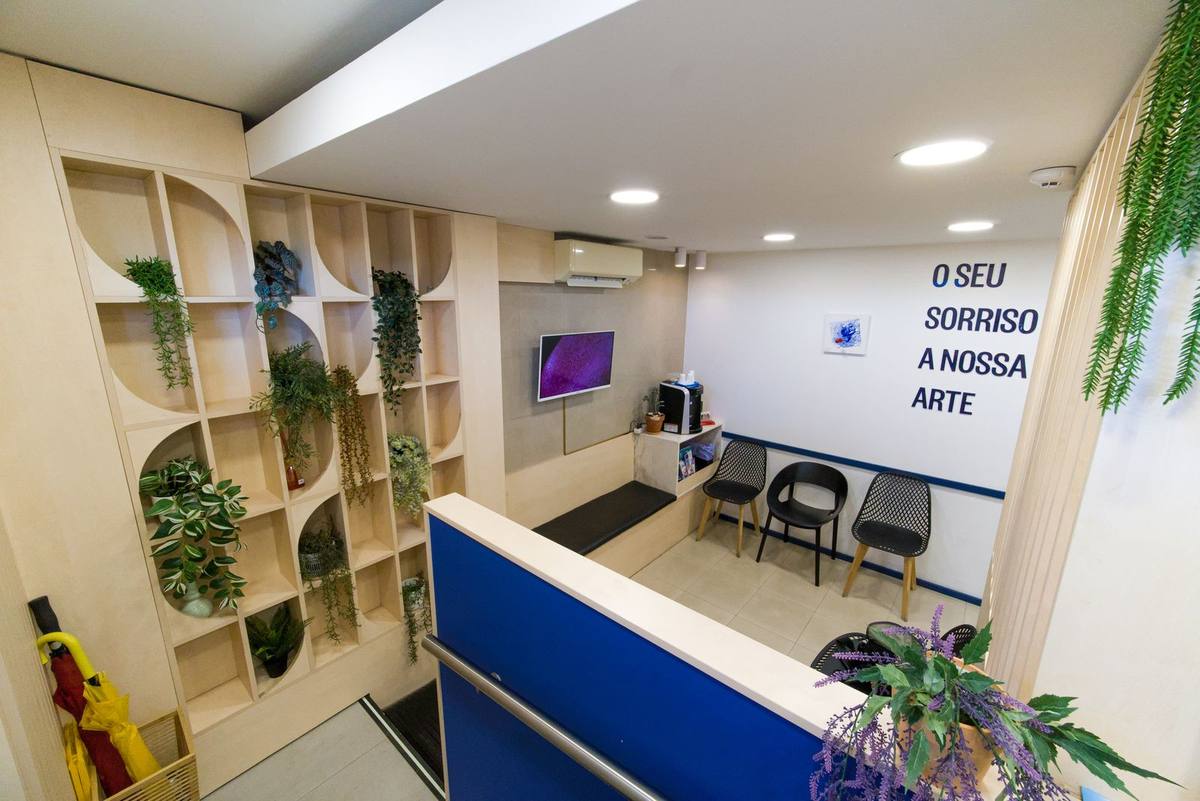 Sala de espera e receção